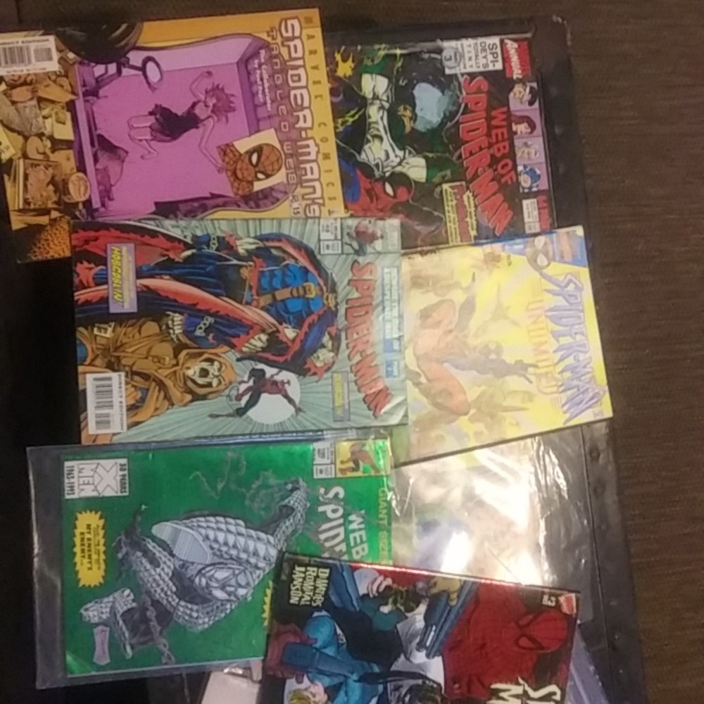 Comics in perfect cond